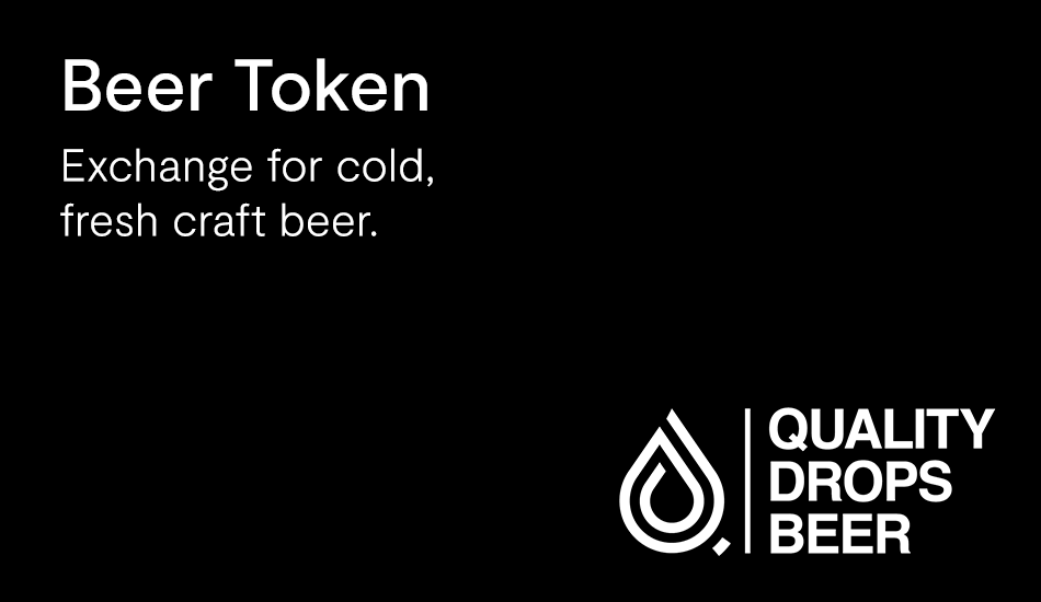 Beer Token Quality Drops Craft Beer